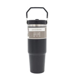 Tumbler-Black IceFlow Stainless Steel Tumbler, Vacuum Insulated Water Bottle for Office, Car, Reusable Cup with Straw, Leak Resistant Flip Cold for 12 Hours, 30oz Cup (Copy)