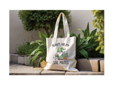 Plant Canvas Tote Bags for Women, Plant Gifts for Women Plant Lovers, Plant Lady Gifts, Plant Mom Gifts, Just One More Plant Tote Bag, Reusable Grocery Bags Shopping Bags