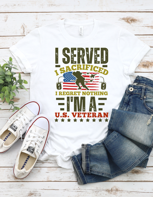 Load image into Gallery viewer, I Served I Sacrificed--Tshirt
