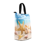 Ocean Print Lunch Bag, Lunch, Breakfast, Everyday Bag, Shoe Bag, Lunch Container for Work/Office/Picnic/Travel