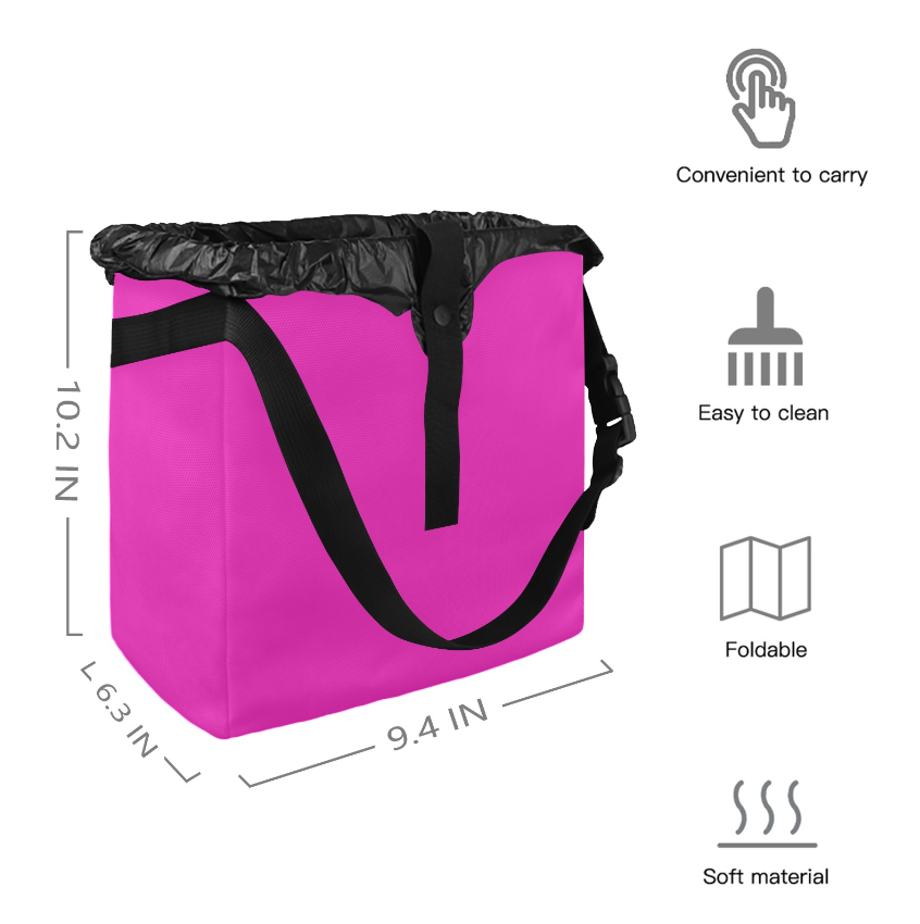 Car Trash Bag Stylish and multipurpose, Car Trash Bag, Car Trash Bin, Kids Toy Storage Bag, Keep Car Clean, Car Garbage can,