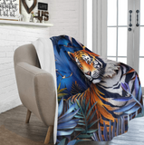 Blanket- Tiger Blanket Ultra-Soft Micro Fleece Blanket 60