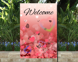 Welcome Valentine Garden Flag 12