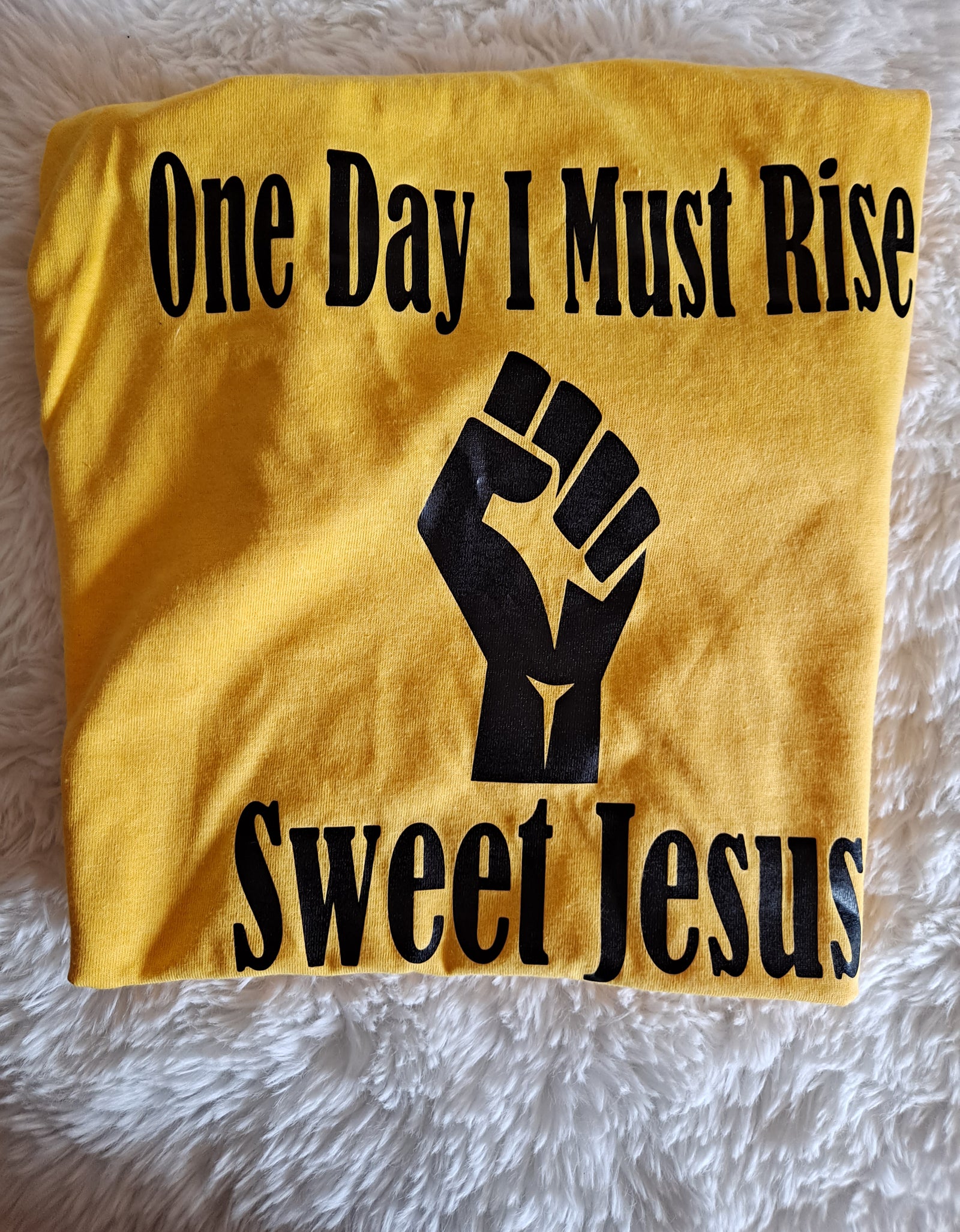 Shirt- One Day I Must Rise